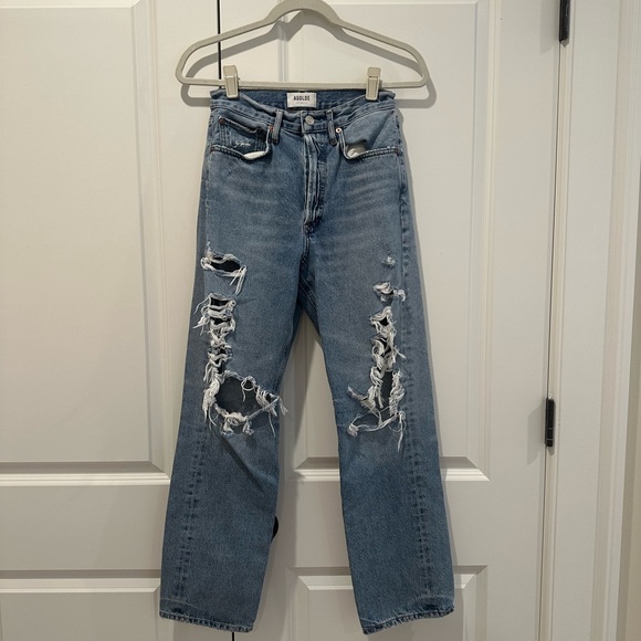 Agolde 90’s Mid Rise Loose in Major | Sz: 24 - Picture 15 of 15